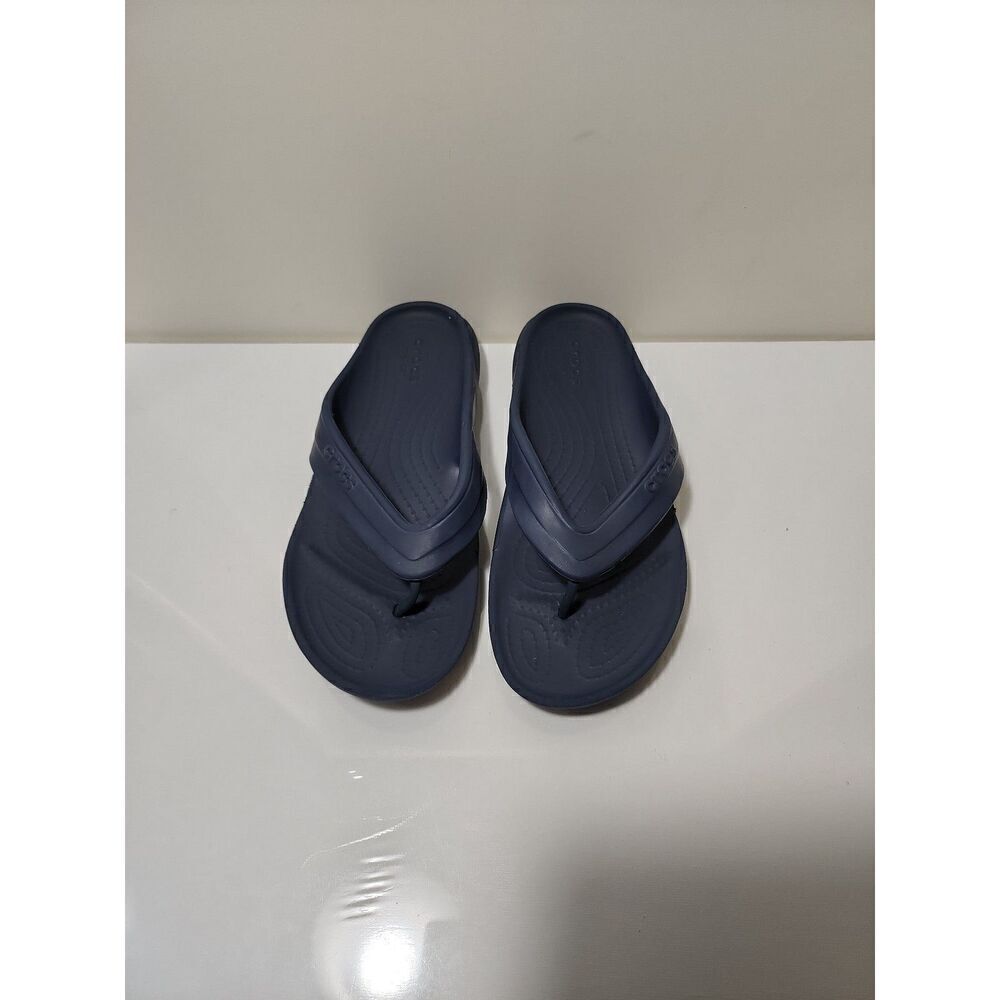 Crocs Thong Sandals Blue Size J2